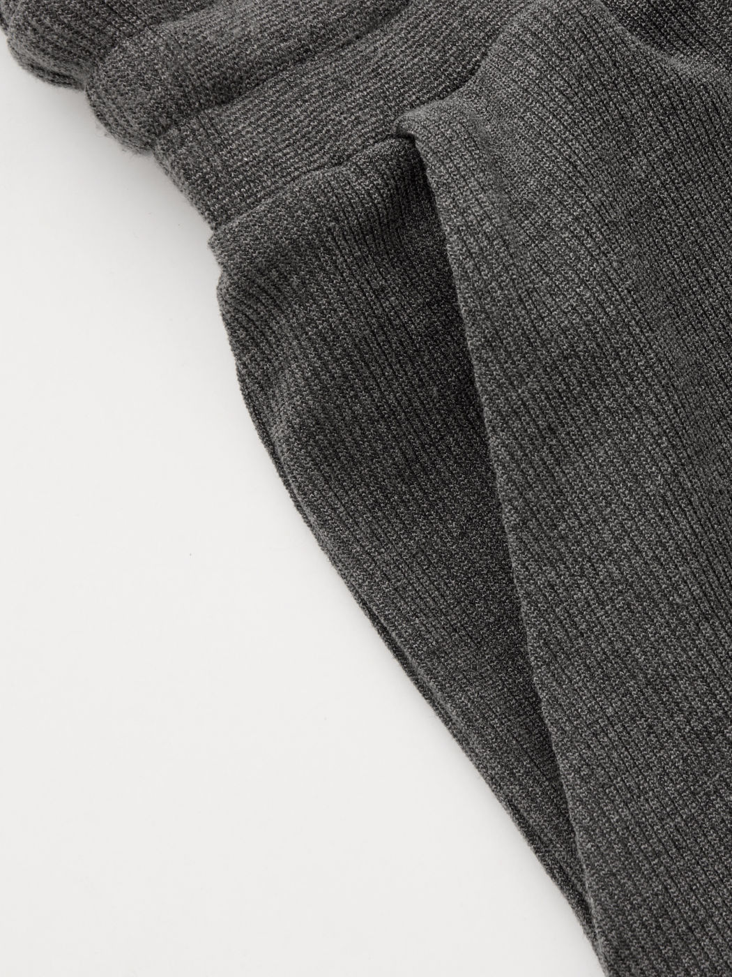 Dark Grey Off-shoulder Drawstring Dress