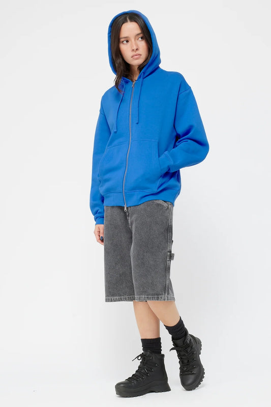 Blue Zip Hoodie