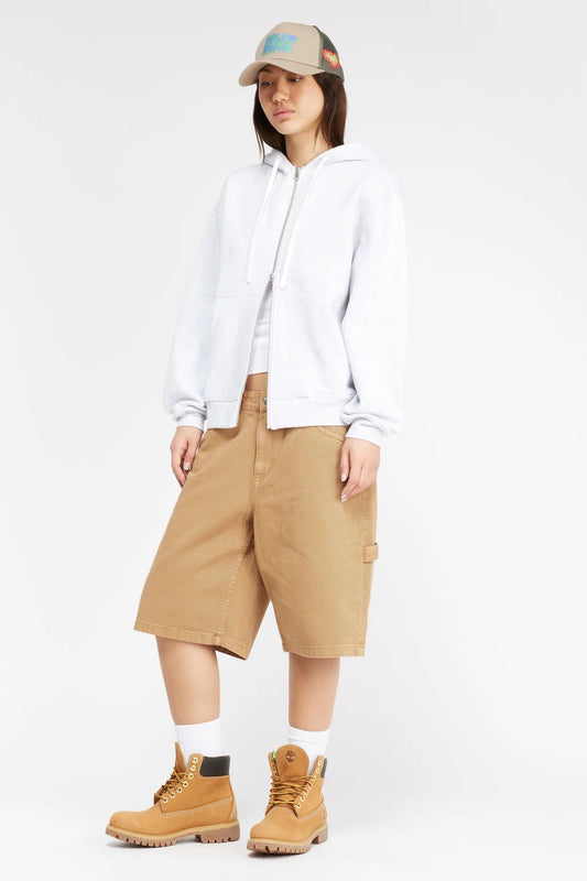 Light Grey Zip Hoodie