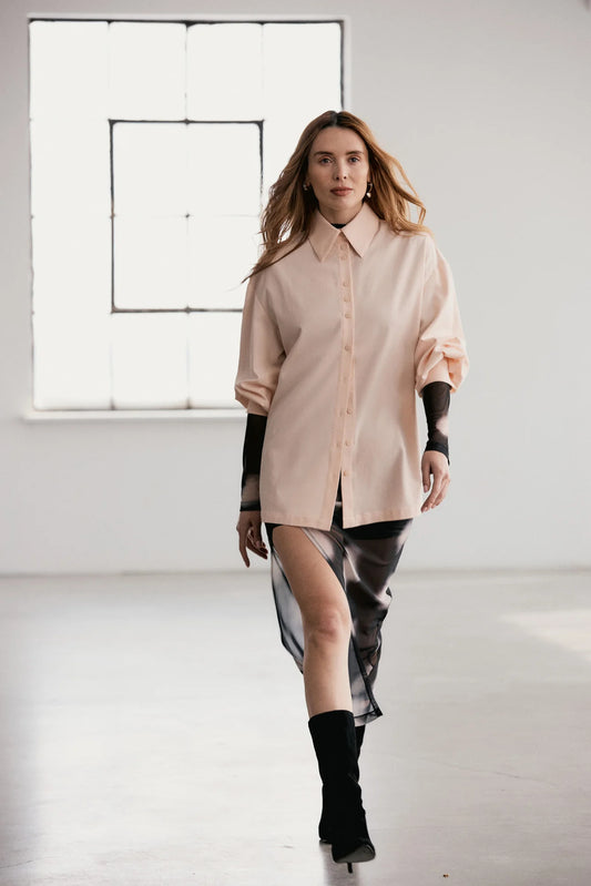 Pink Long-sleeved Shirt