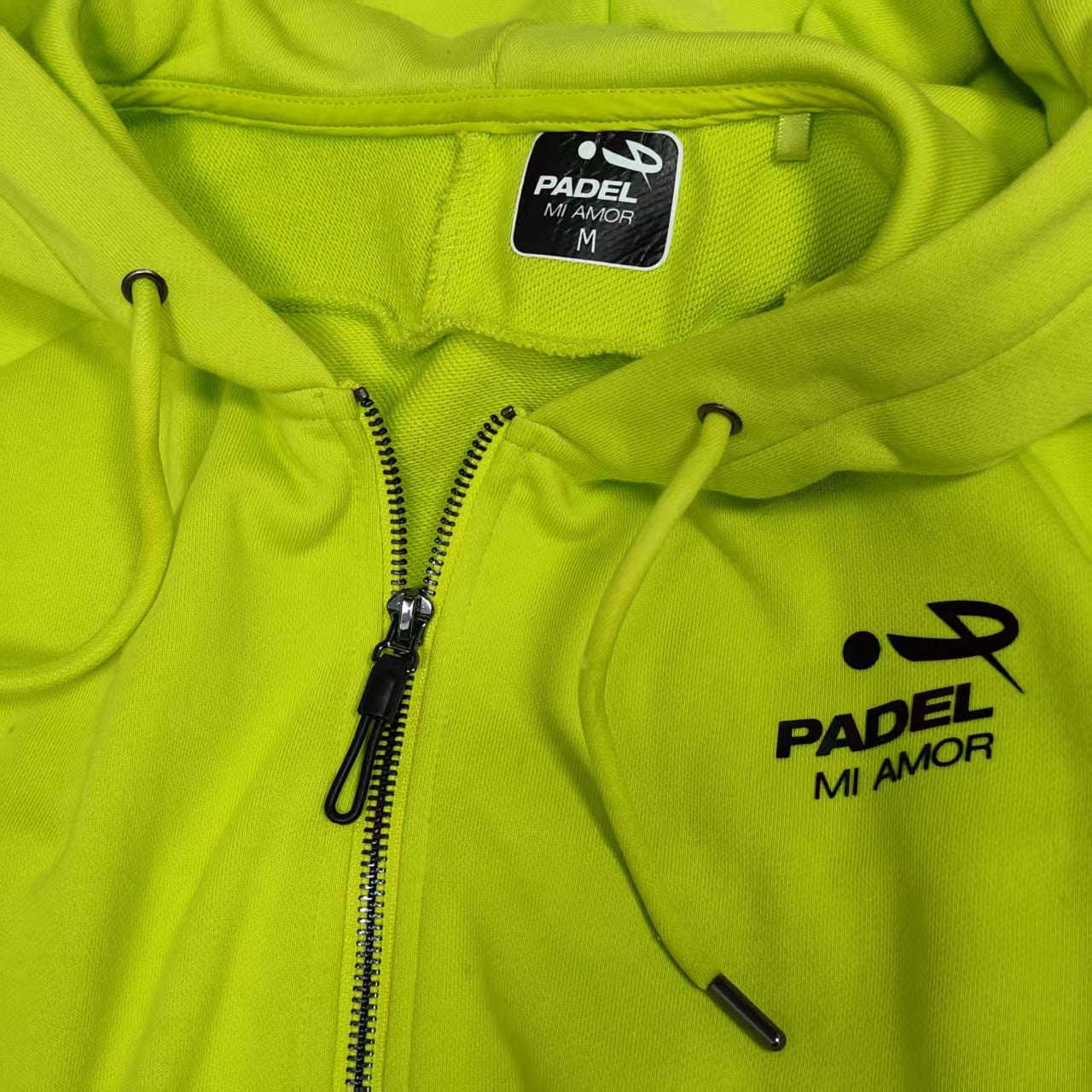 Green Hoodie Zip Jacket