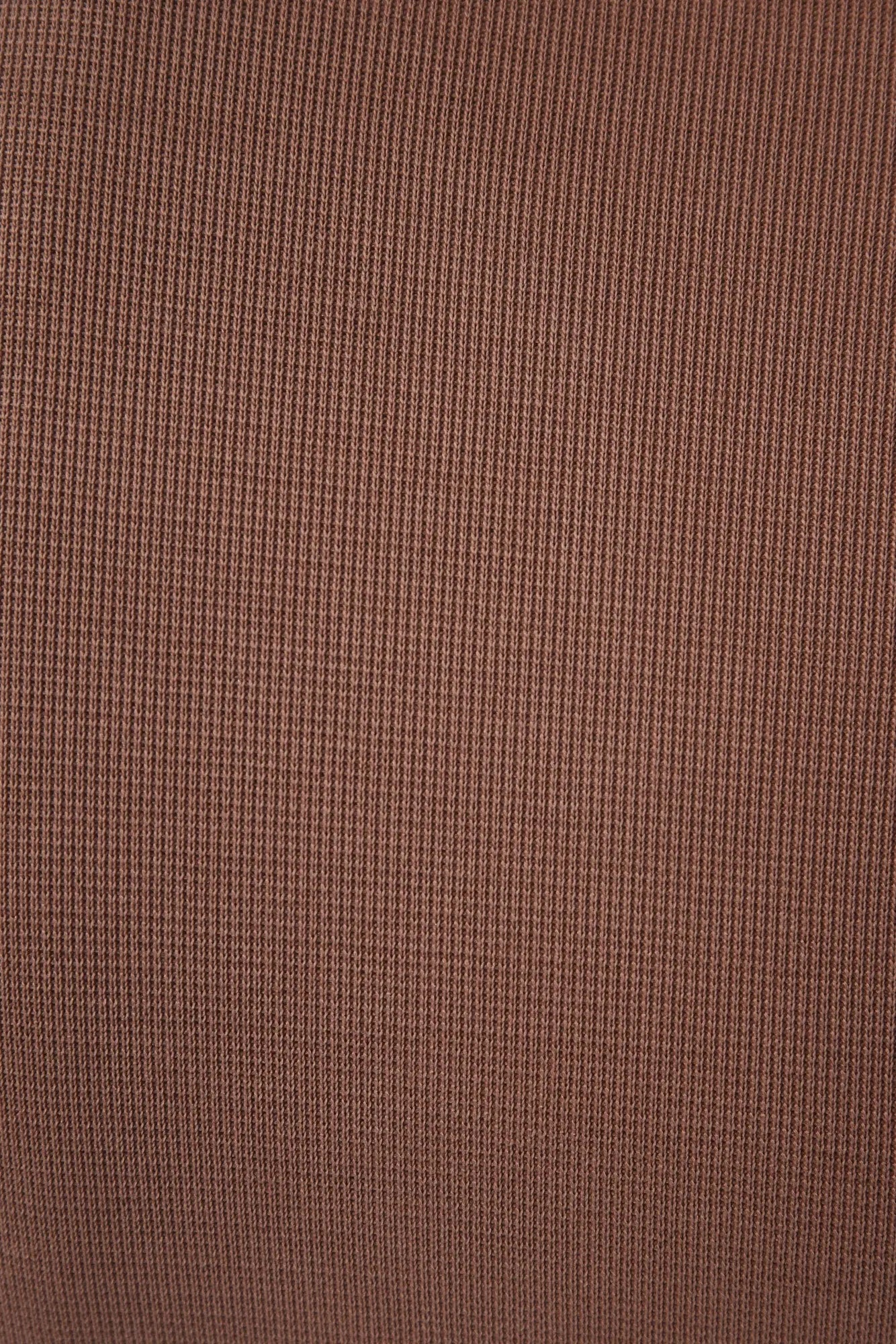 Brown Pleated T-shirt