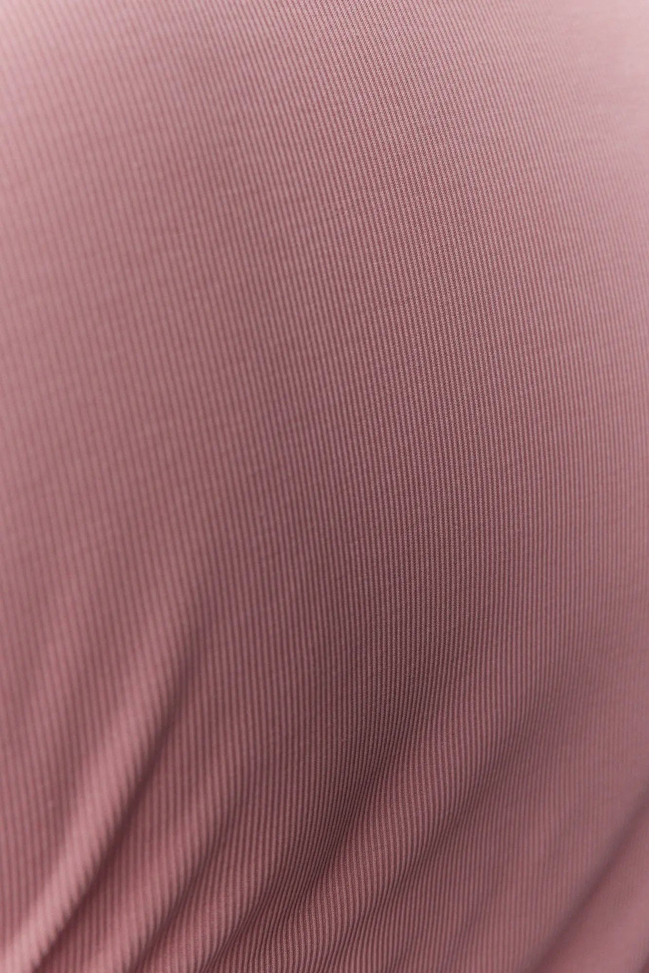 Pink Long Sleeve Fitted Top
