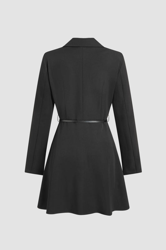 Black Blazer Dress