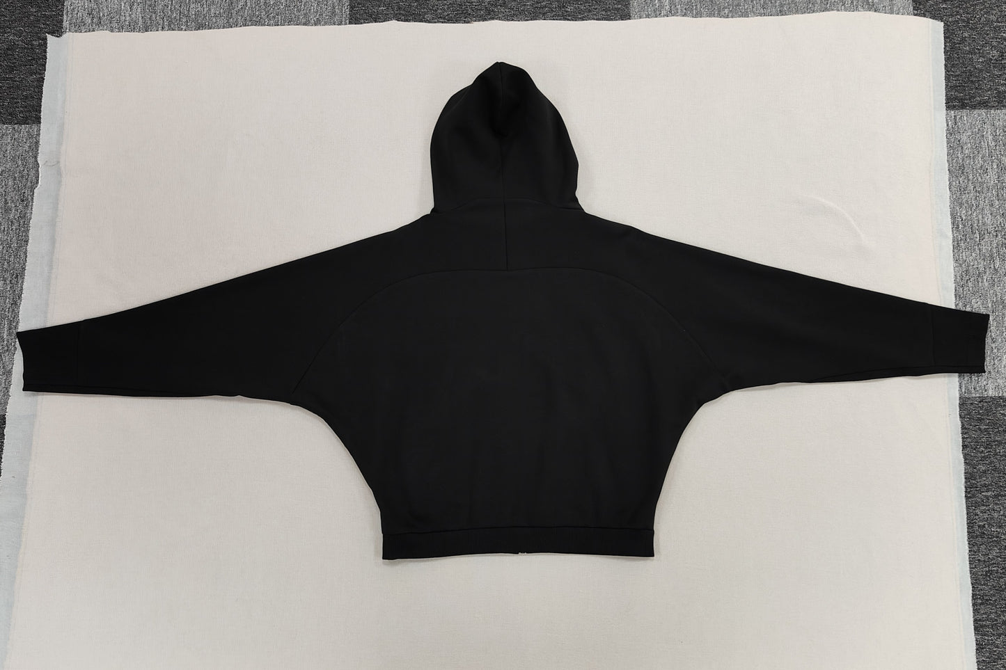 Black Dolman Sleeves Hoodie