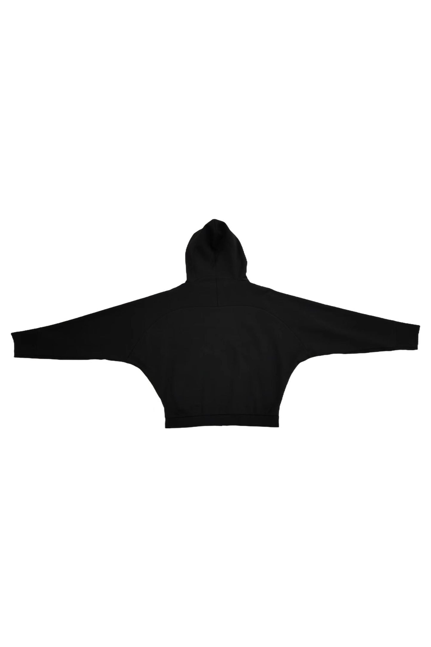 Black Dolman Sleeves Hoodie