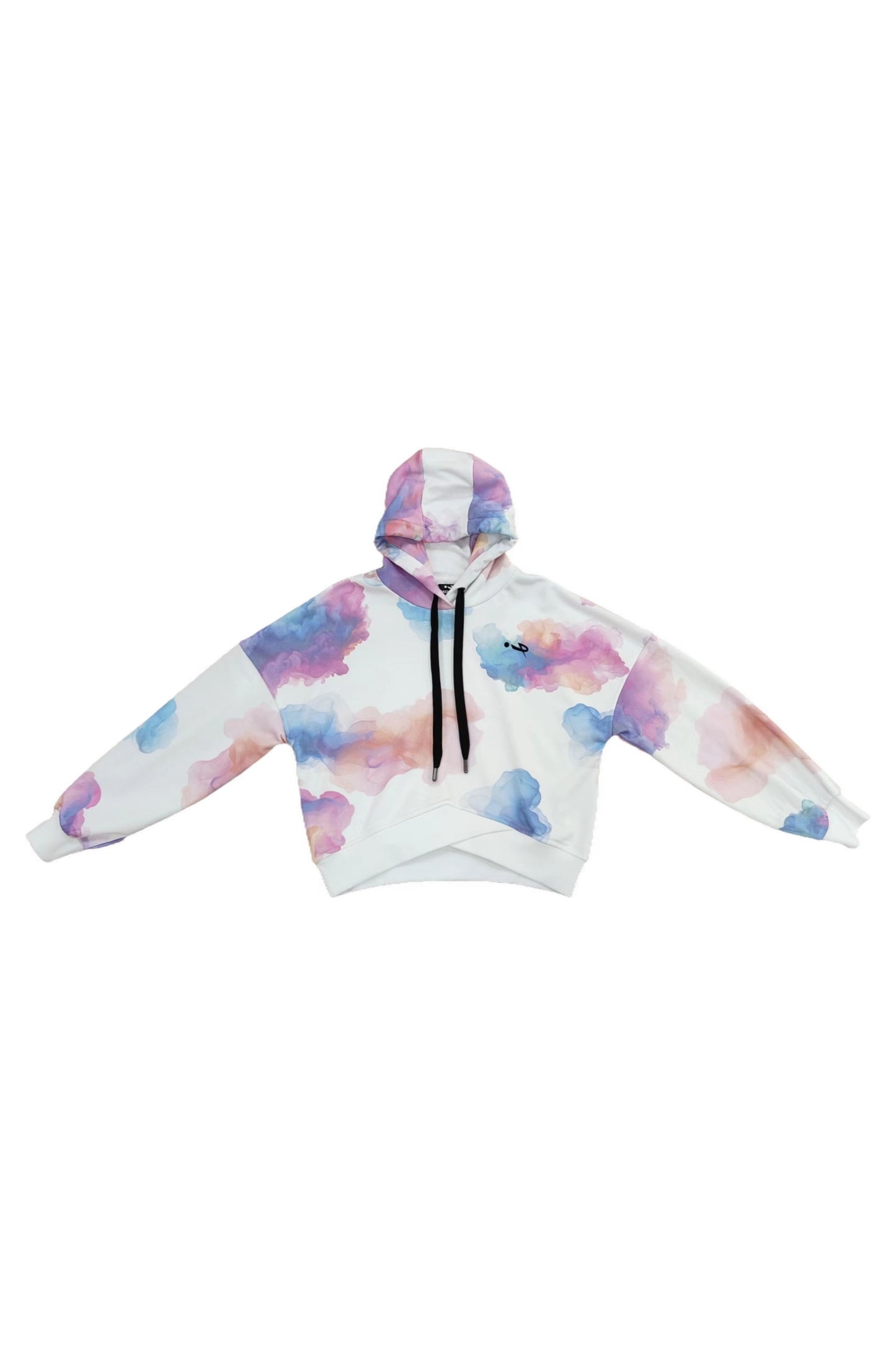 White Tie Dye Hoodie
