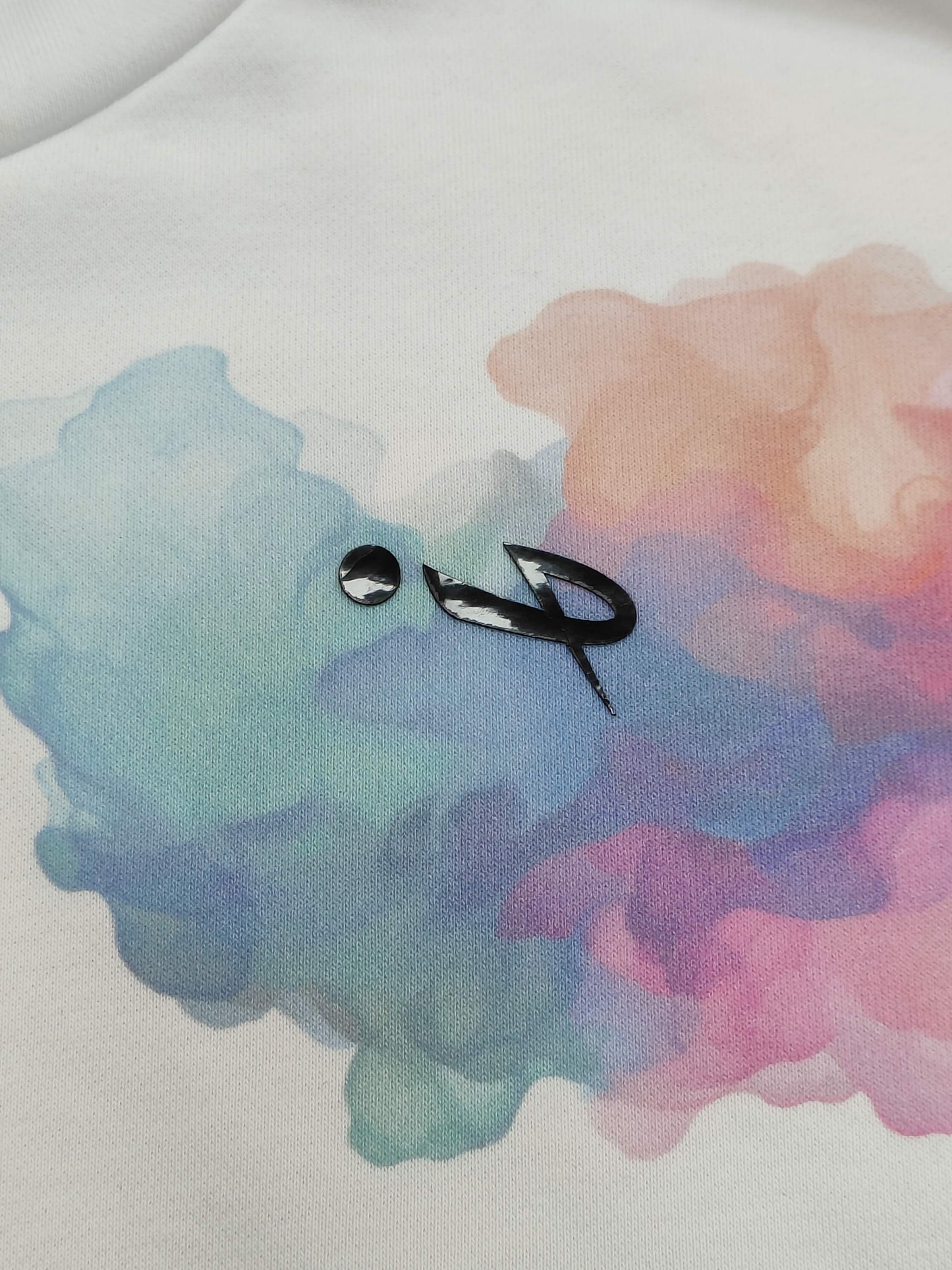 White Tie Dye Hoodie