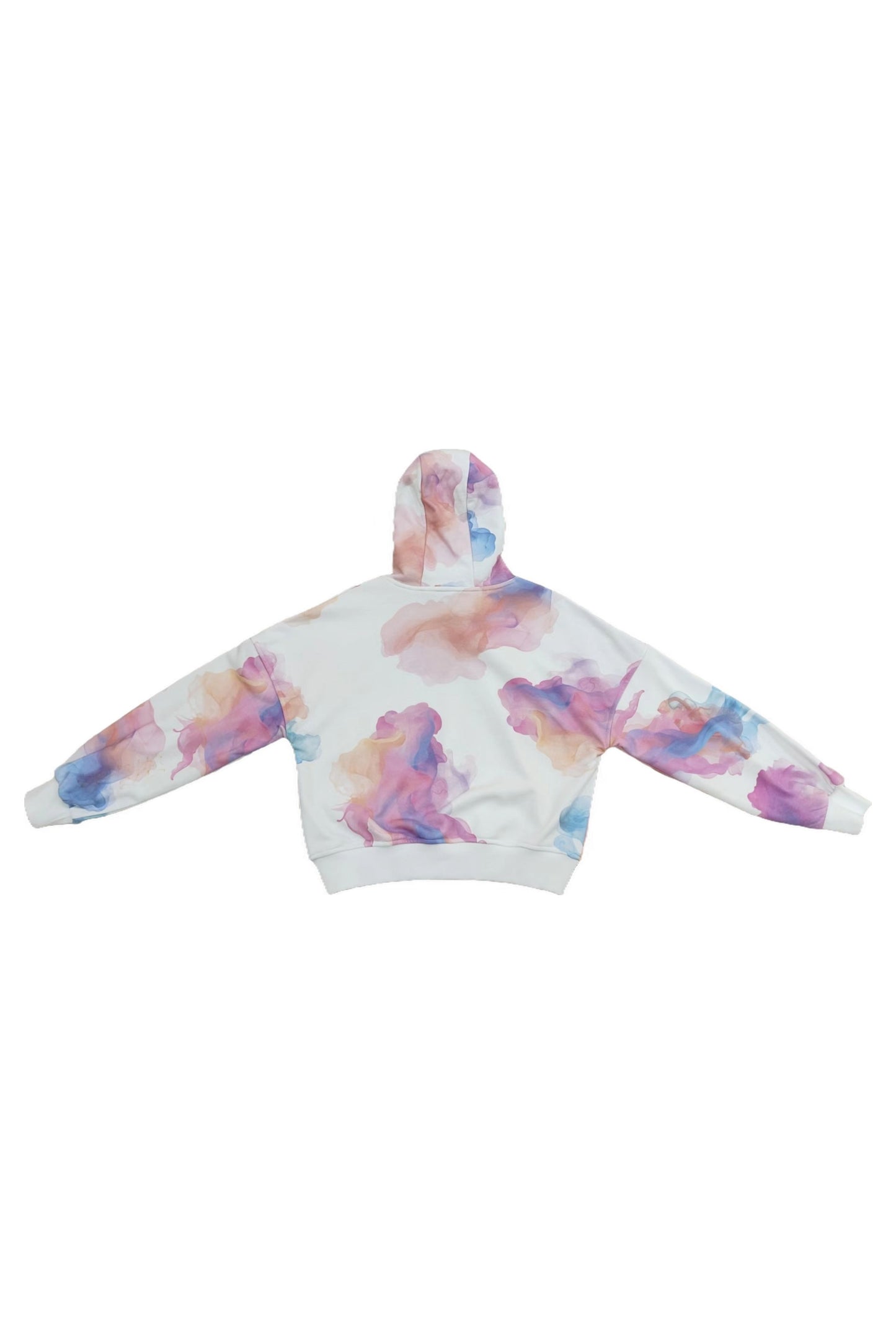 White Tie Dye Hoodie