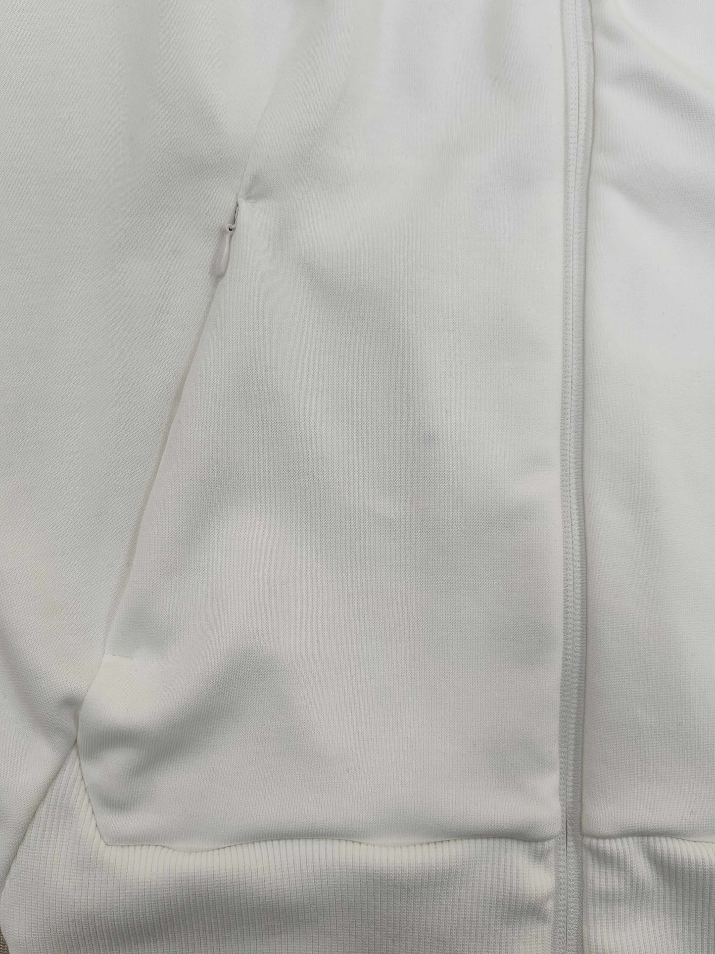 White Dolman Sleeves Hoodie