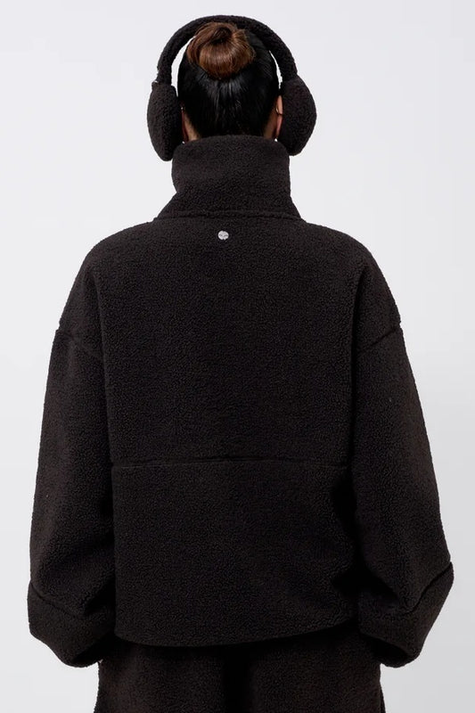Brown Sherpa Fleece Jacket