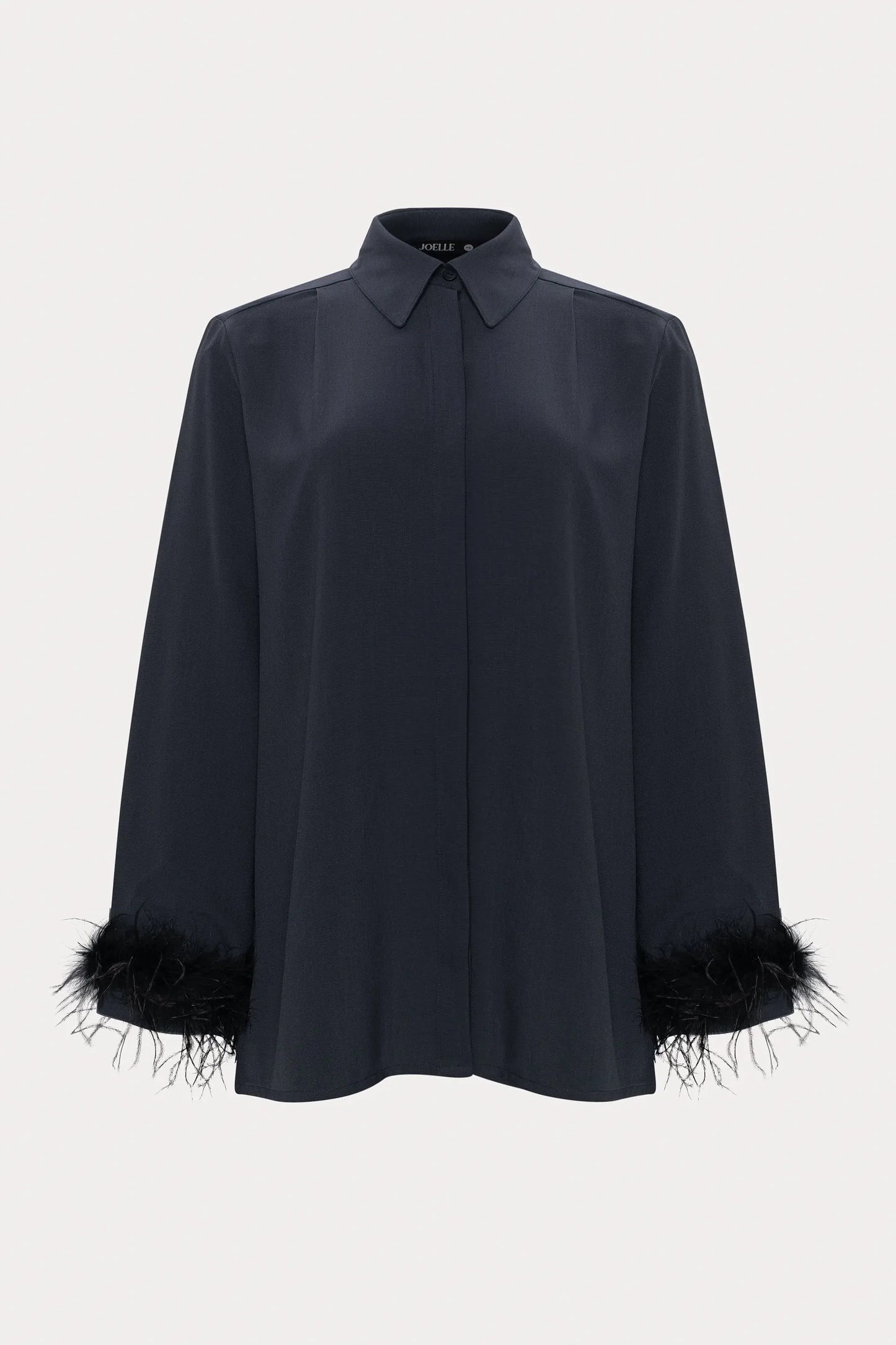 Dark Grey Feather Shirt