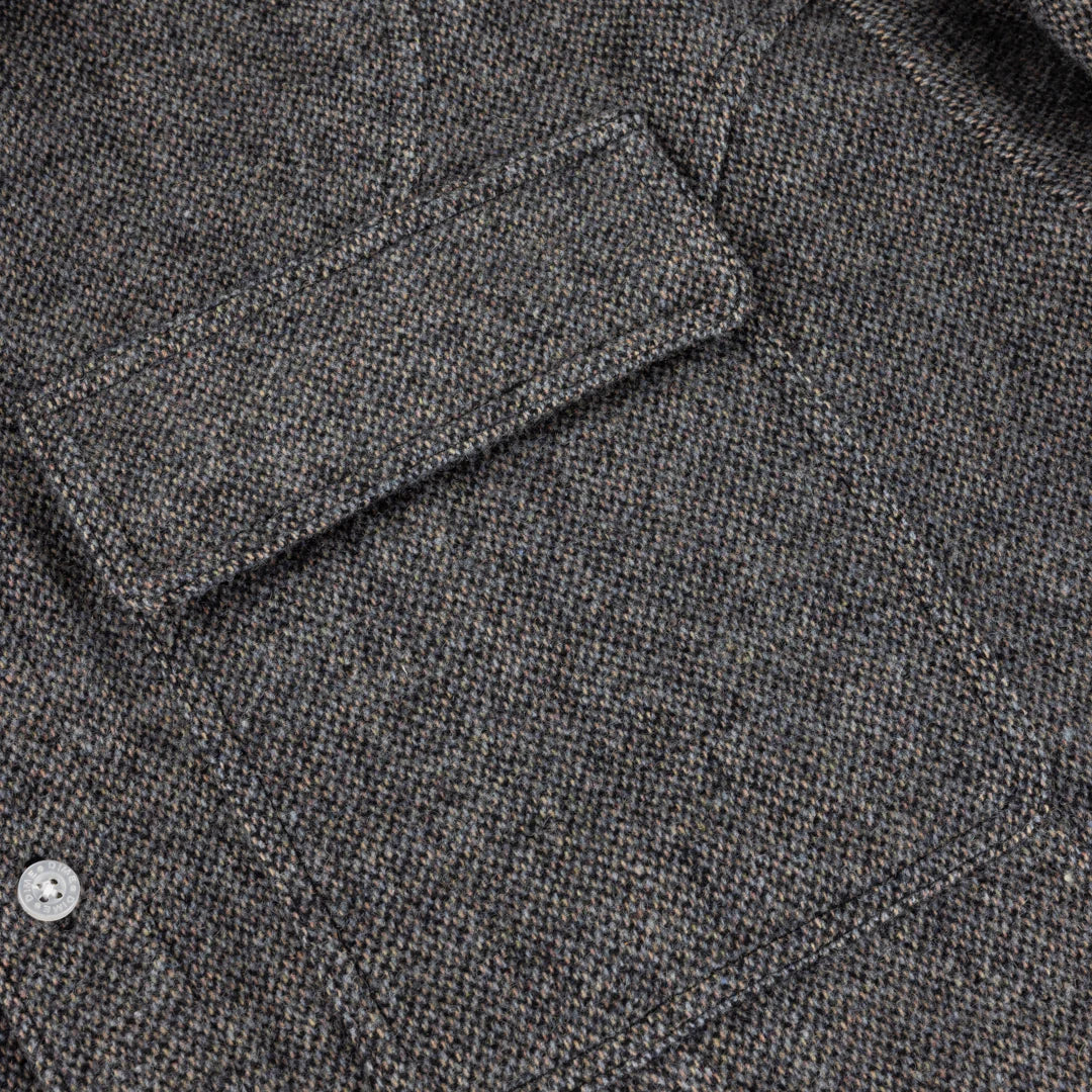Gray Wool Shirt
