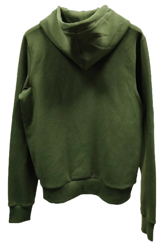 Army Green Tracksuits Zip Hoodie