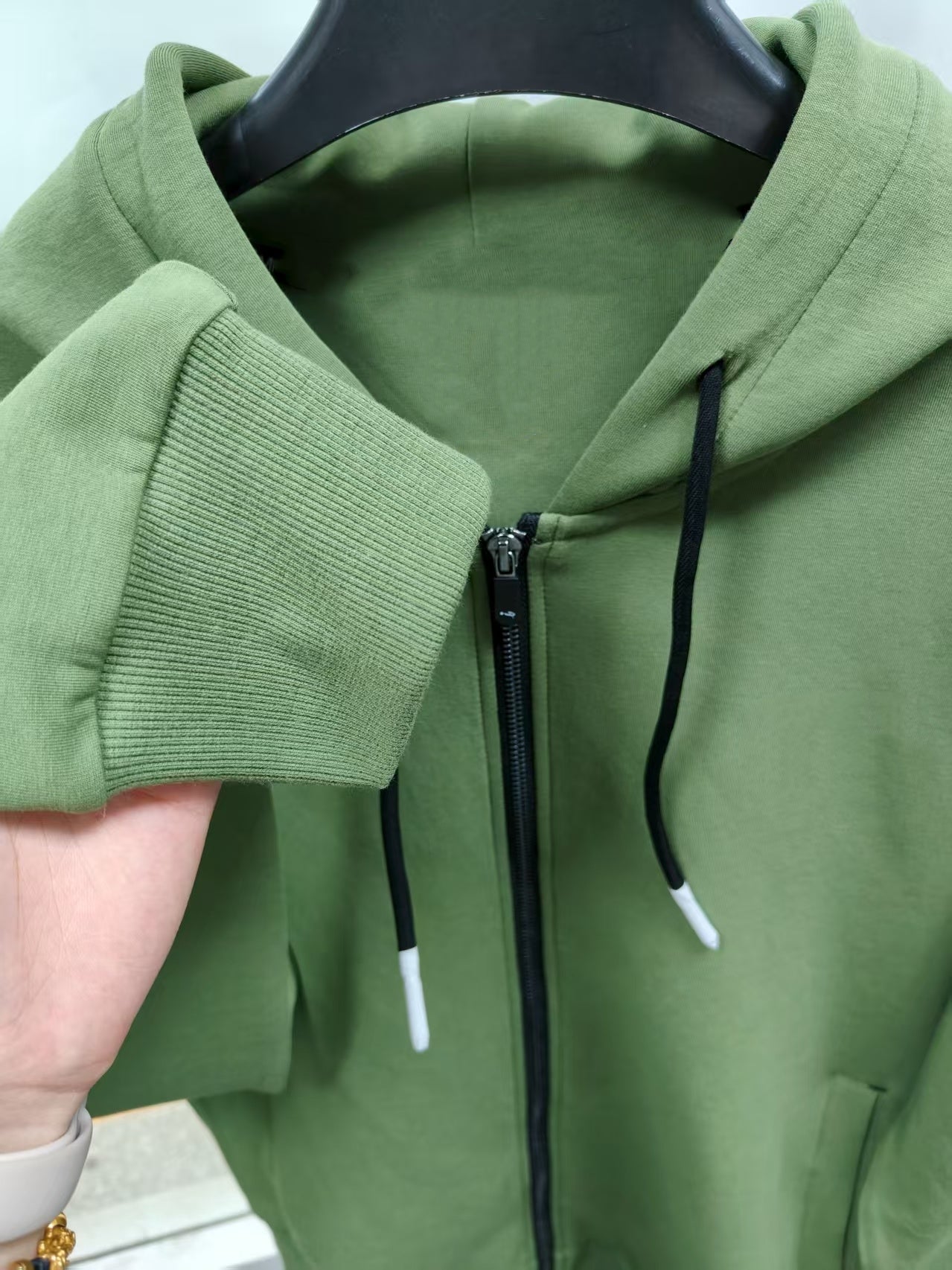 Army Green Sportswear Tracksuits Sweatpants