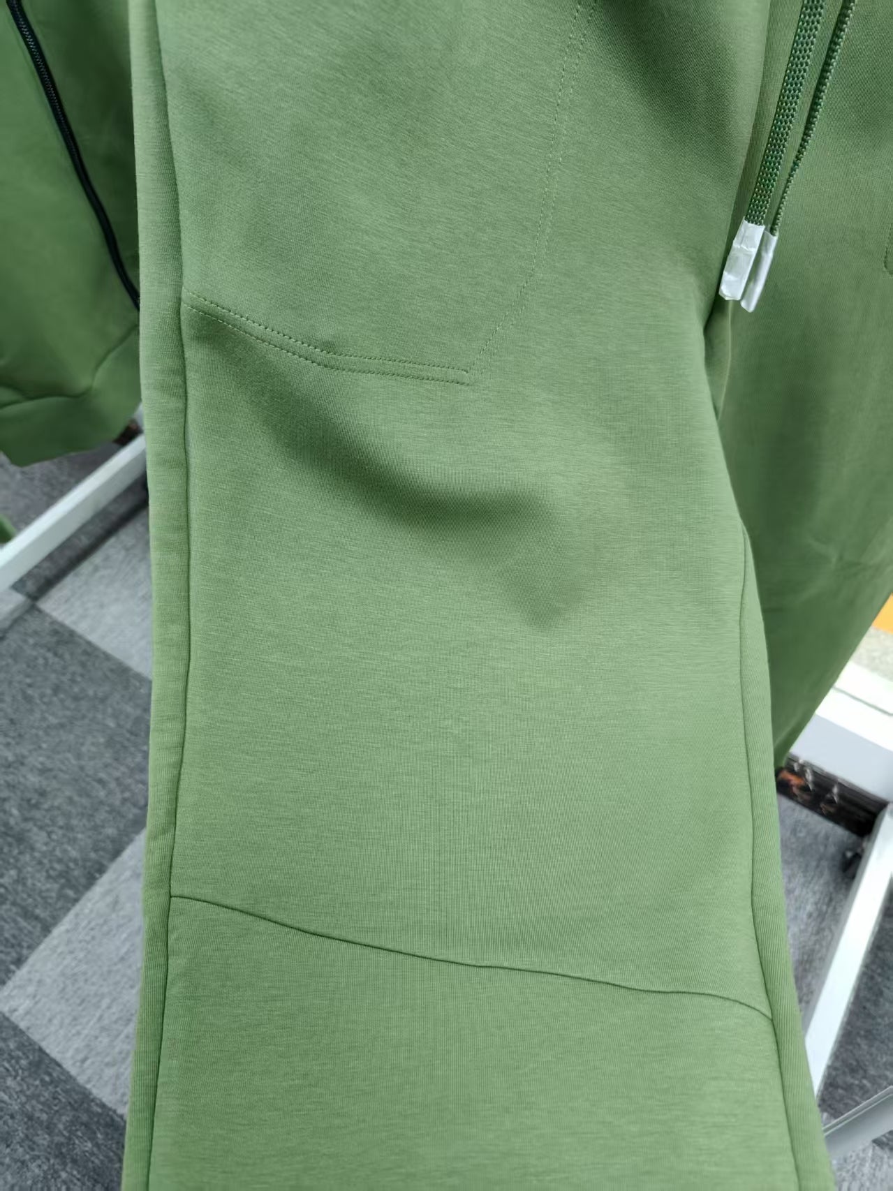 Army Green Sportswear Tracksuits Sweatpants