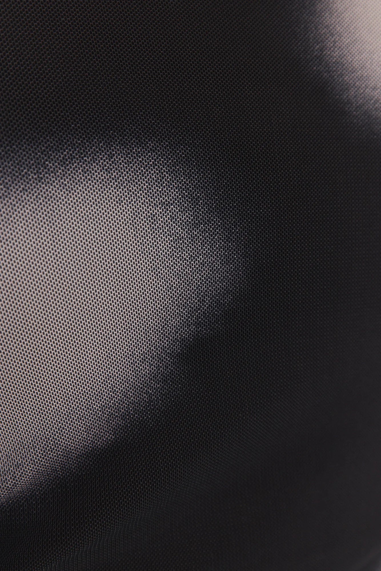 Black Tie-dye Print Sheer Dress