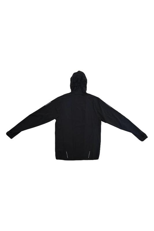 Black Print Windproof Jacket