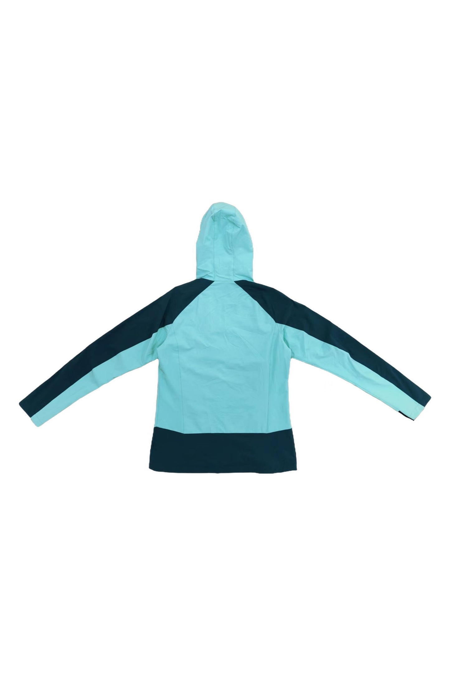 Green Hooded Zip-up Active Jacket