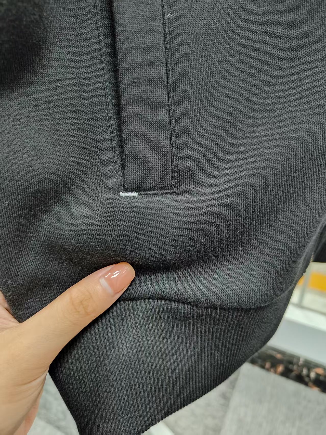 Black Sportswear Zip Hoodie