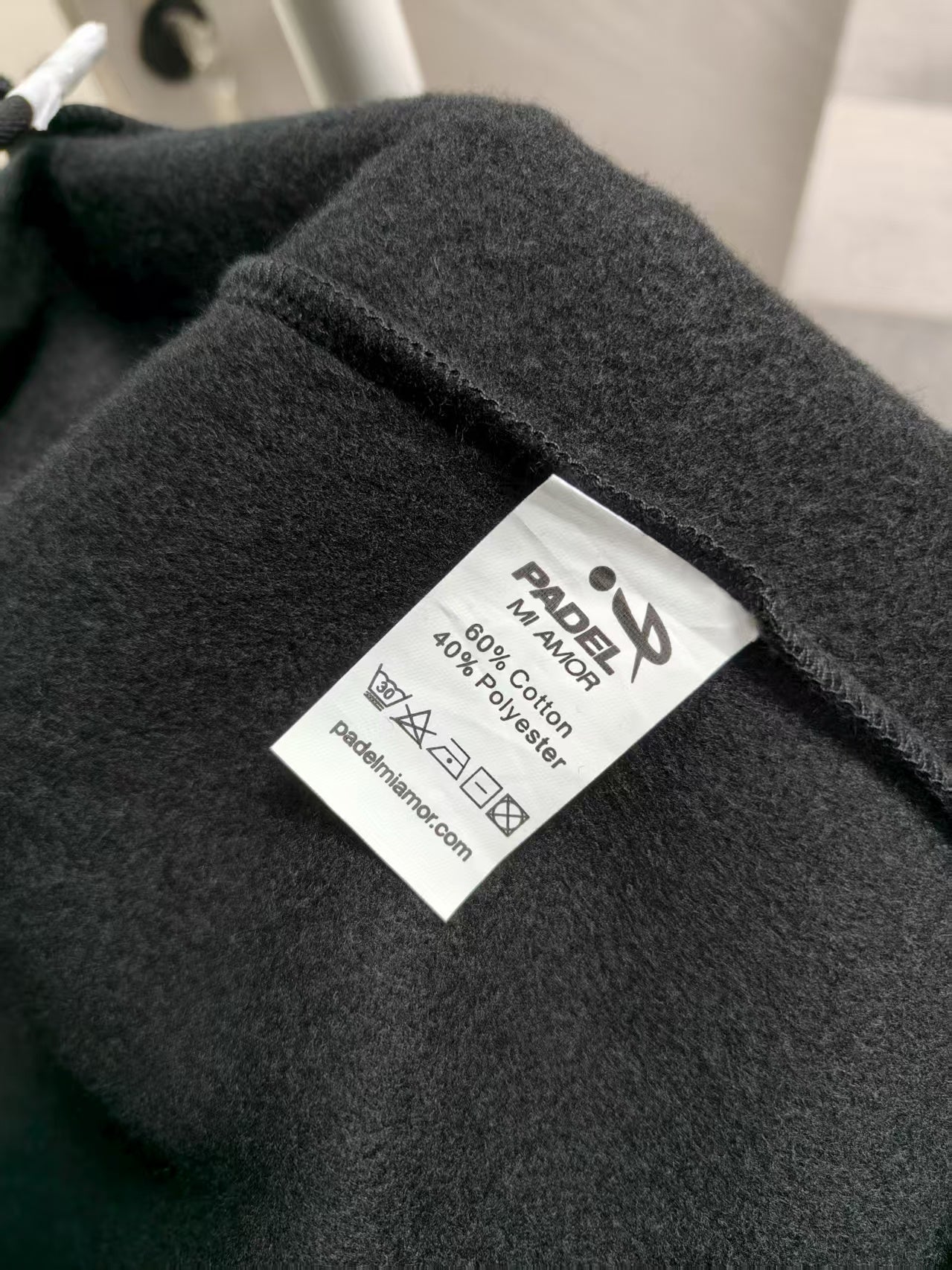 Black Sportswear Zip Hoodie