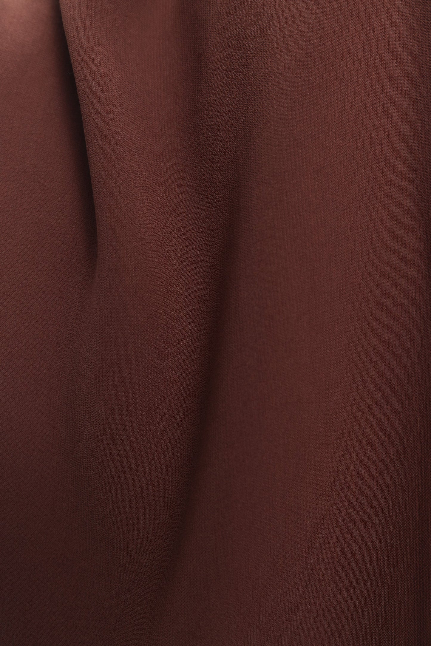 Brown Short Sleeves Shirt with Shoulder Pads