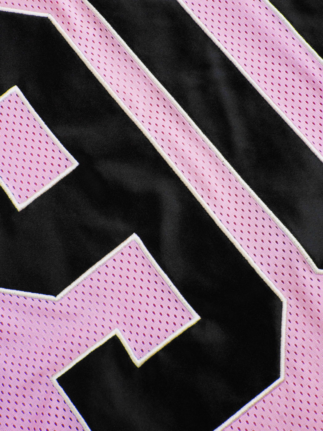 Pink Satin Graphic Oversized Tee