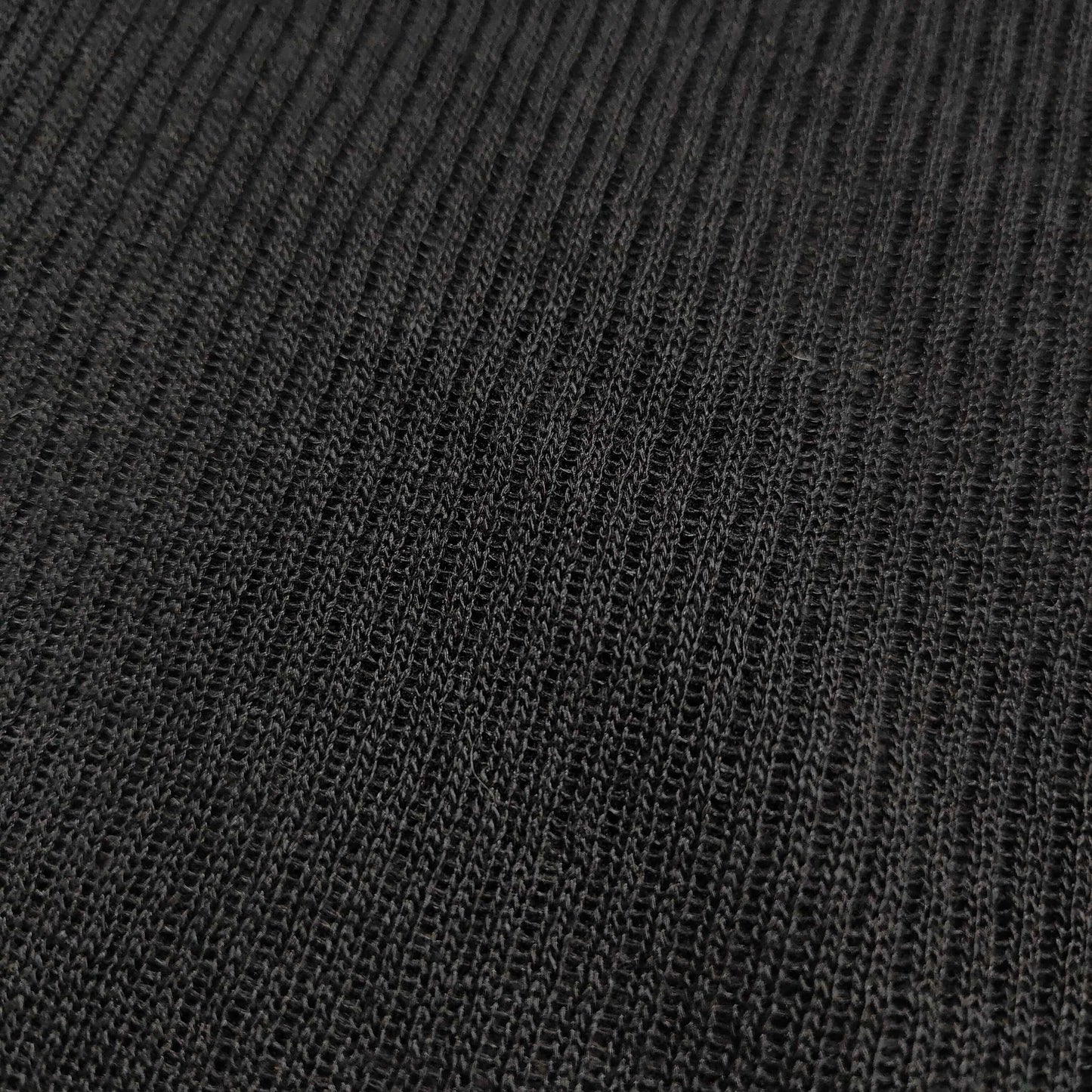 Black Embroidered Lace-Up T-Shirt