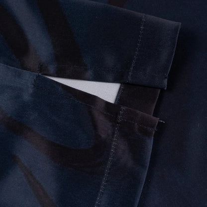 Dark Blue Chilling Satin Shirt