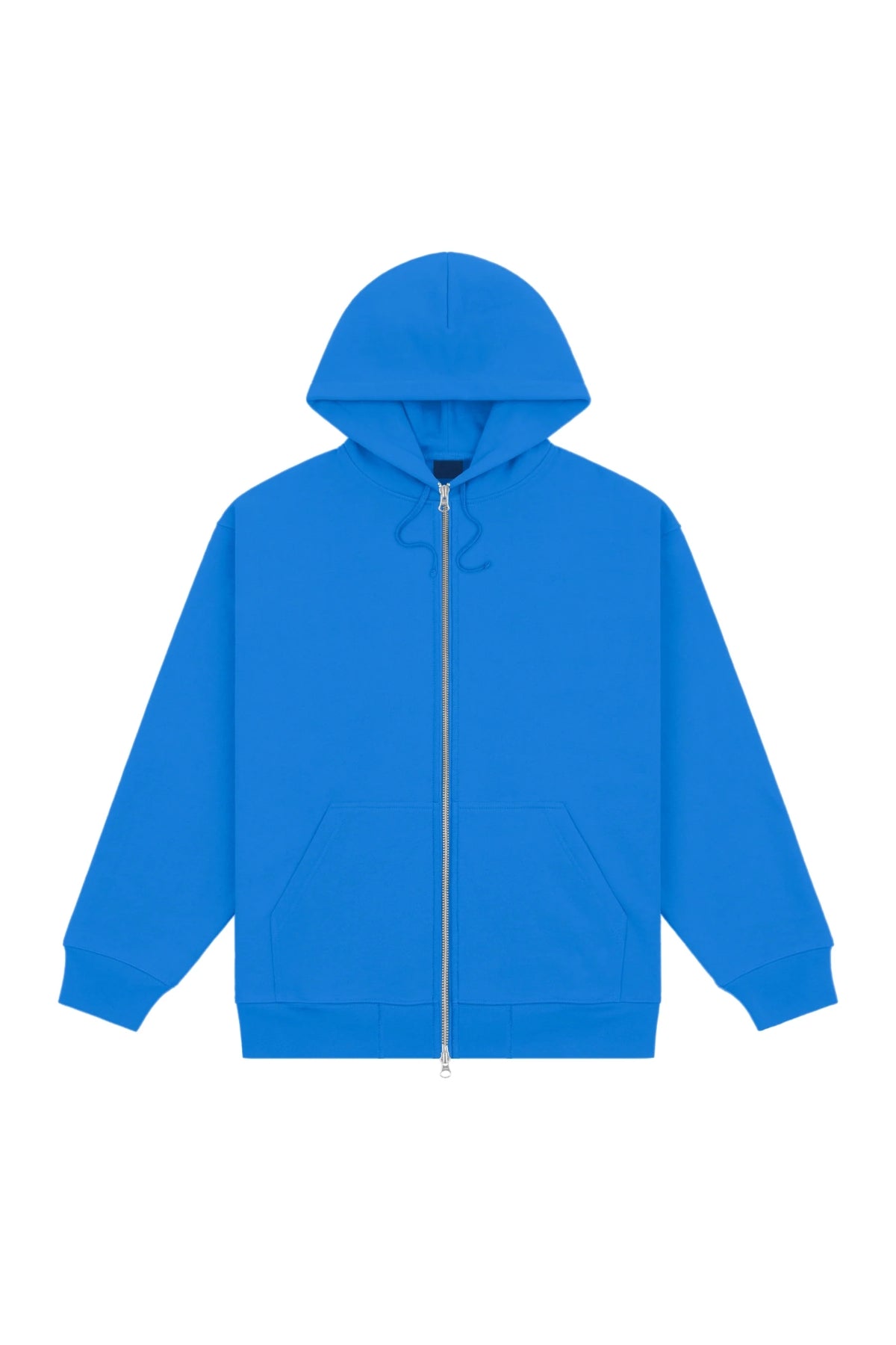 Blue Zip Hoodie