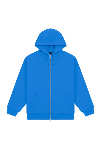 Blue Zip Hoodie