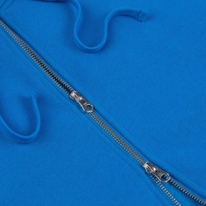 Blue Zip Hoodie