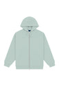 Green Zip Hoodie