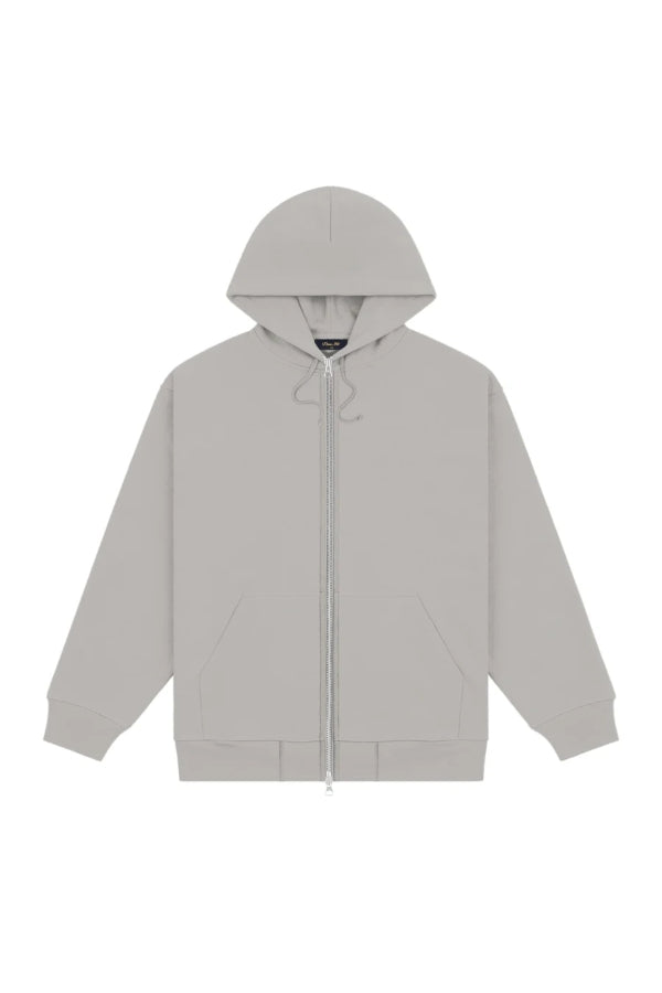 Grey Zip Hoodie