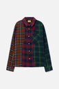 Multicolor Triple Plaid Shirt
