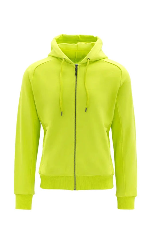 Green Hoodie Zip Jacket