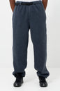 Blue Sherpa Fleece Jogger Pants