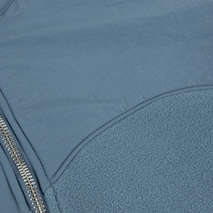 Blue Bonded Fleece Jacket