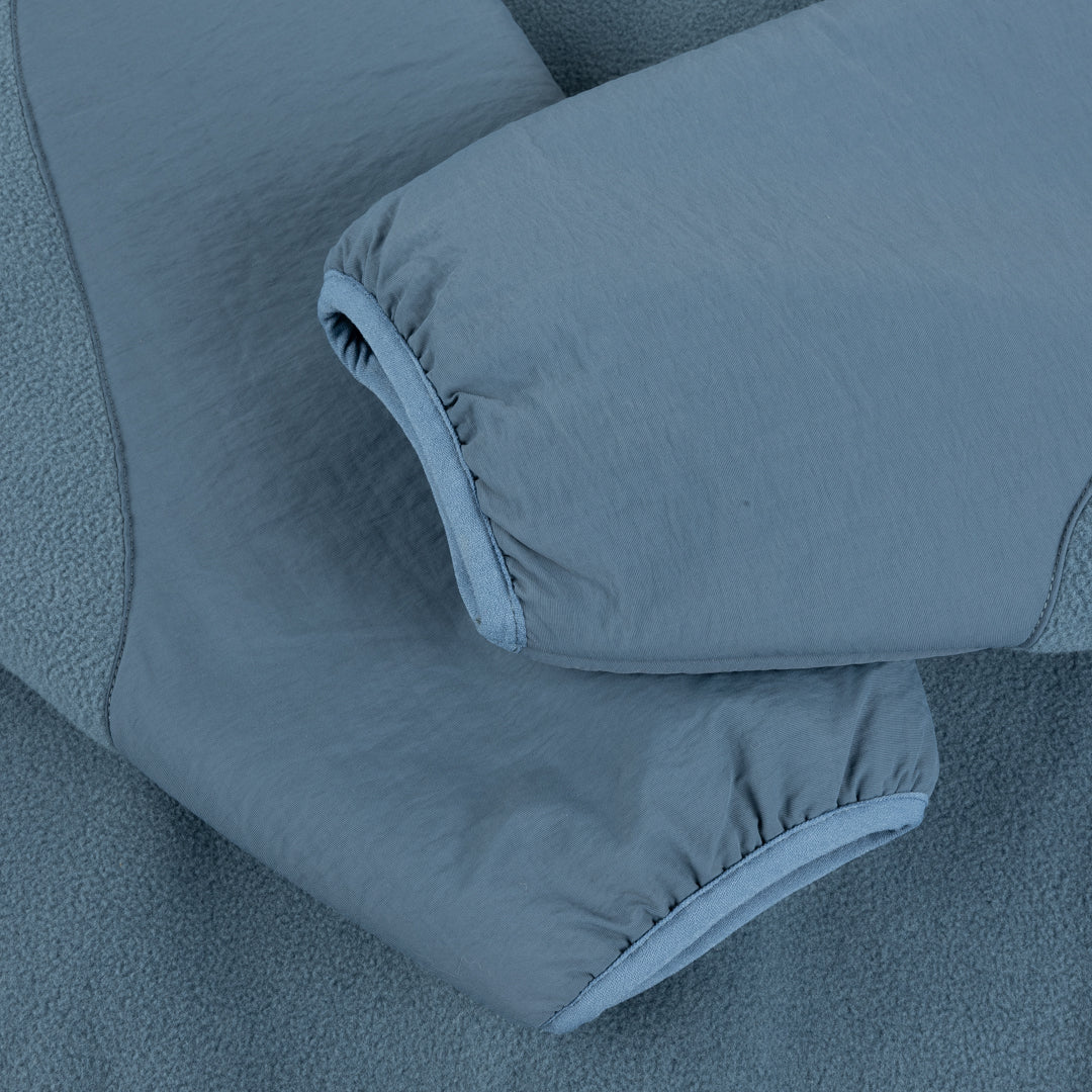 Blue Bonded Fleece Jacket