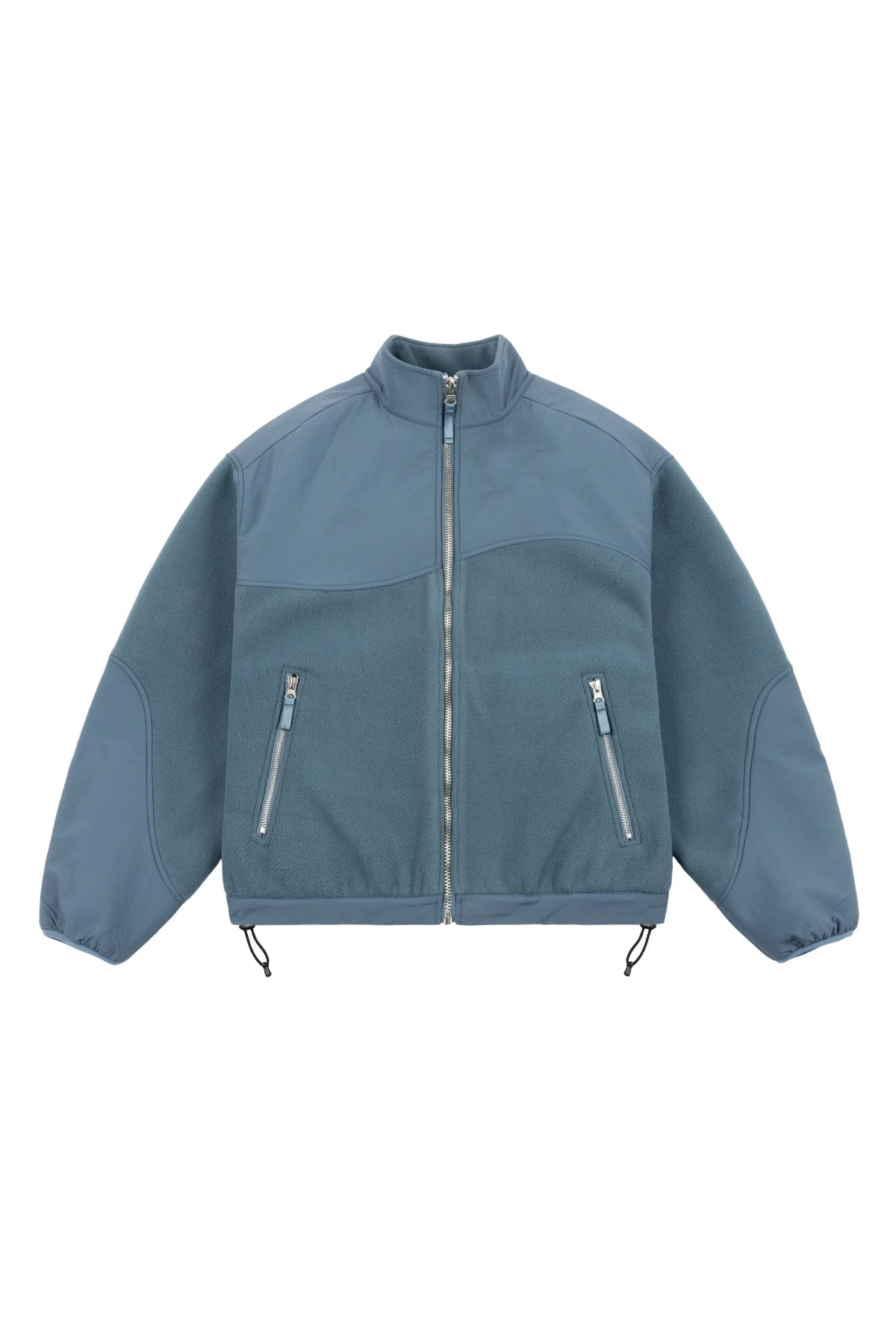 Blue Bonded Fleece Jacket