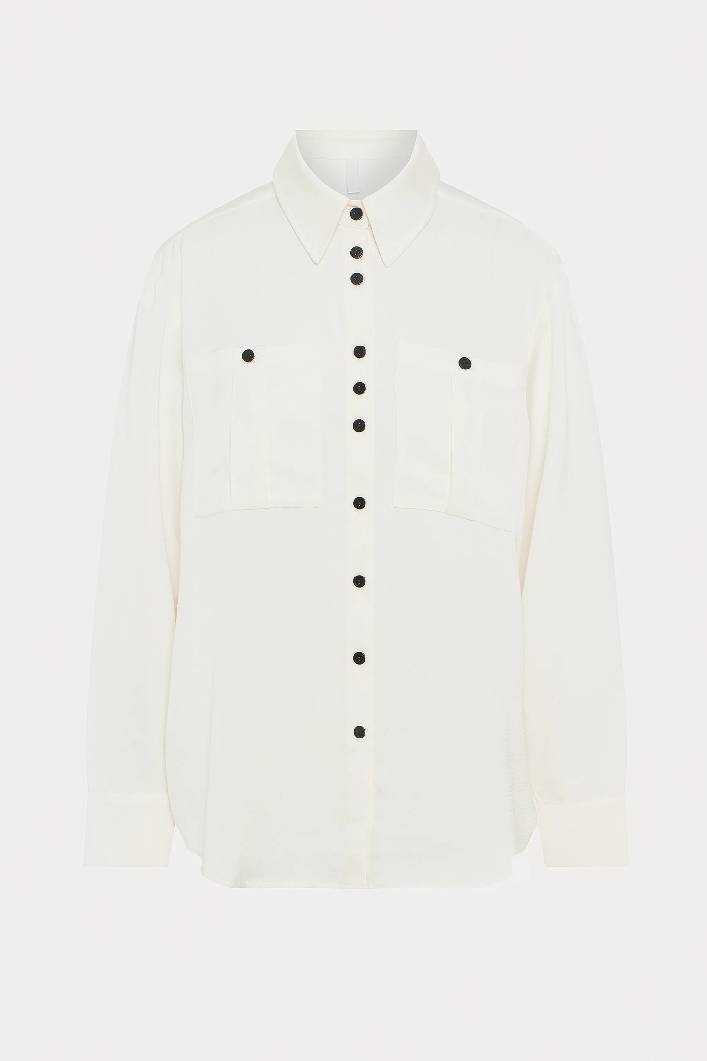 Cream Loose Fit Shirt