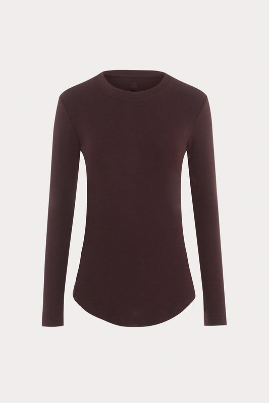 Brown Slim Fit Knitted Top