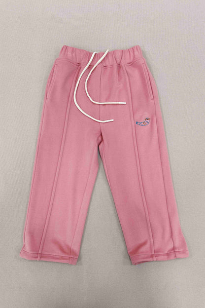 Kids' Pink Polar Fleece Pants