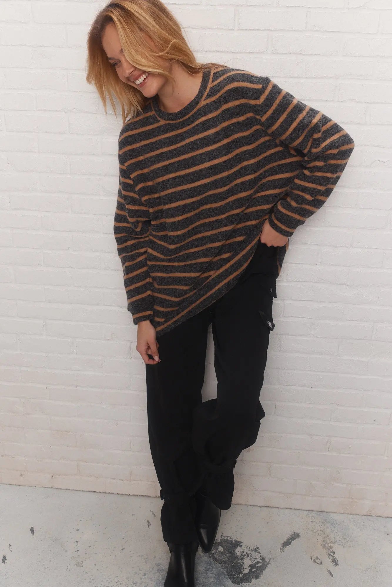 Striped Pullover Sweater