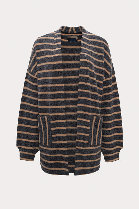 Loose Striped Cardigan