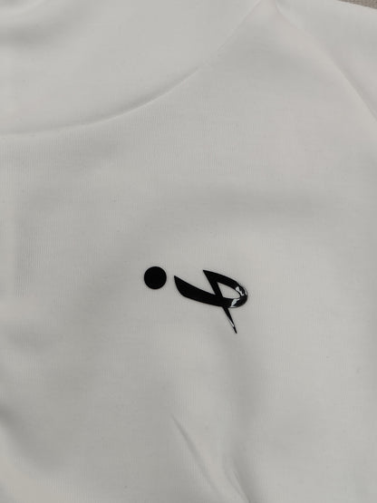 White Dolman Sleeves Hoodie