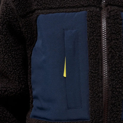 Kids' Brown Sherpa Fleece Jacket