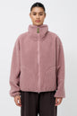Pink Sherpa Fleece Jacket