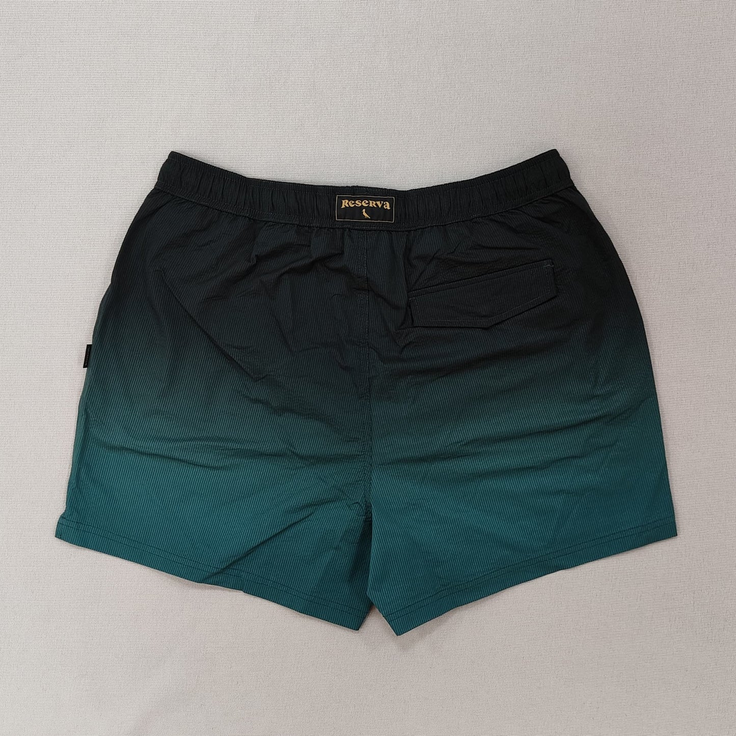 Dark Green Gradient Shorts