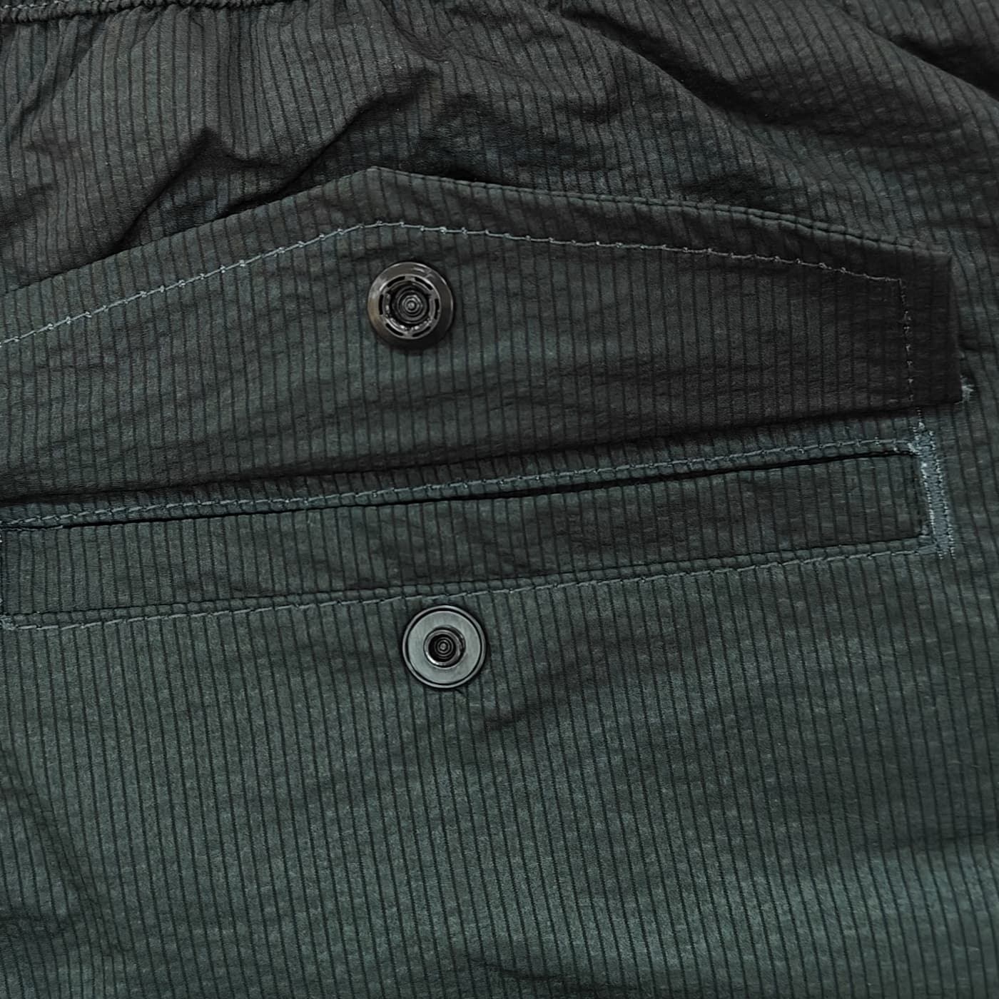 Dark Green Gradient Shorts